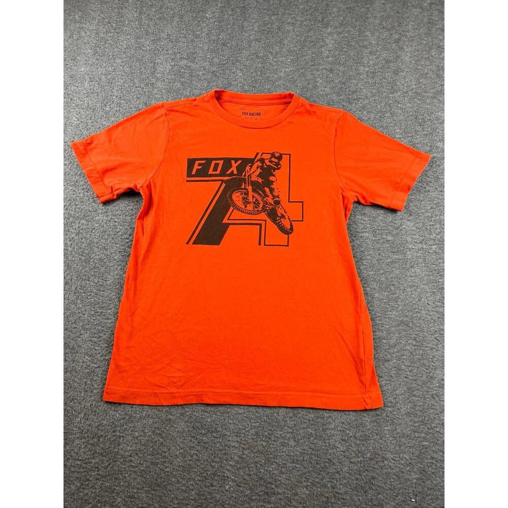 Fox Racing Men's Orange‎ Graphic T-Shirt Size Medium